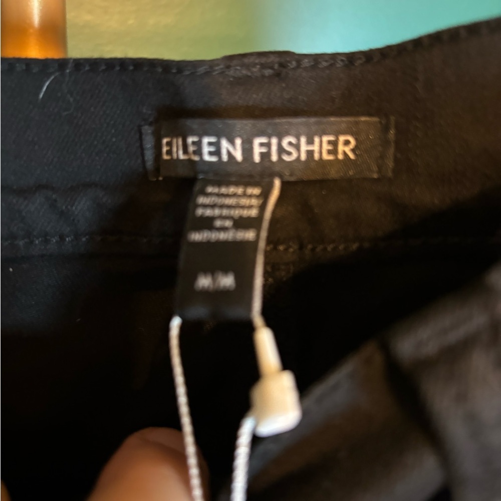 Eileen Fisher Black Slim Jeans - Picture 3 of 8